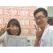 常陸さくらさんと<br />佐々木先生<br />都立上水高校1年