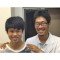 細川優平くんと<br />関口先生<br />都立日野高校1年
