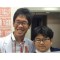 赤星智也くんと<br />関口先生<br />日野市立<br />第一中学校2年