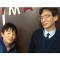 久保田仁くんと<br>中村先生<br>西東京市立<br>ひばりが丘中学校3年