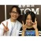 山下梨里さんと<br>安先生<br>西東京市立<br>青嵐中学校卒業