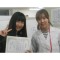 冨山杏咲さんと<br>小野先生<br>板橋区立<br>板橋第二中学校3年