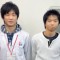 谷口巧樹くんと<br>田中先生 <br>私立足立学園高校3年