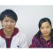 森侑莉奈さんと<br>佐谷先生<br>荒川区立<br>諏訪台中学校卒業