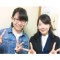 府中市立<br>第二中学校2年<br>伊藤汐莉さんと<br>三嶋先生