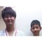 中島大稀くんと<br>田中先生<br>横浜市立生麦中学3年