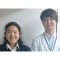 青山未怜さんと<br>田中先生<br>横浜市立<br>寺尾中学校3年