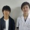 平子堅聖くんと<br>山元先生<br>草加市立<br>新栄中学校3年