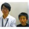 二川俊志くんと<br>渡辺先生<br>日野市立<br>七生中学校2年