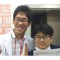 赤星智也くんと<br>関口先生<br>日野市立<br>第一中学校2年