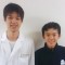 小薮崚眞くんと<br>松本先生<br>草加市立<br>新田中学校卒業