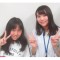 樋口莉帆さんと<br>福士先生<br>相模原市立<br>鵜野森中学校卒業